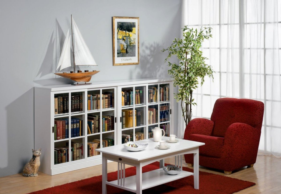 PBC 32 шкаф книжный низкий