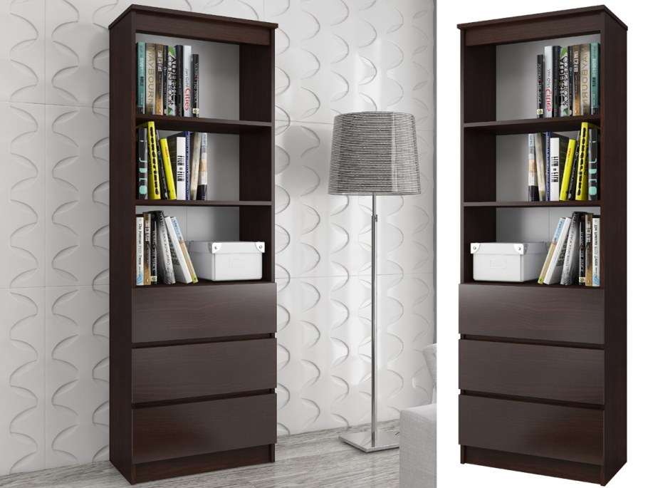 Книжный шкаф ikea венге