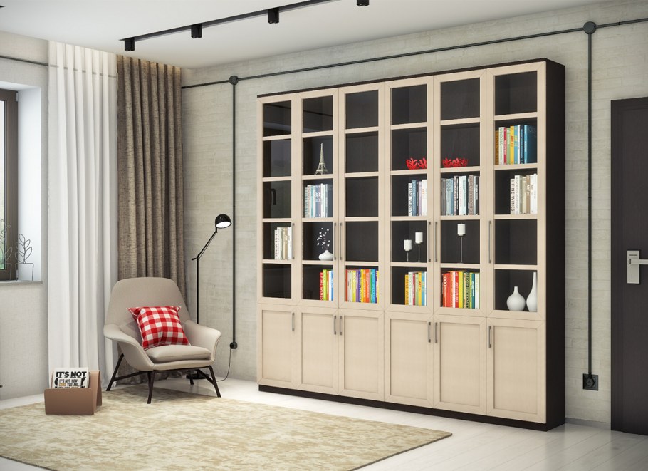 Шкаф Фабиано книжный шкаф