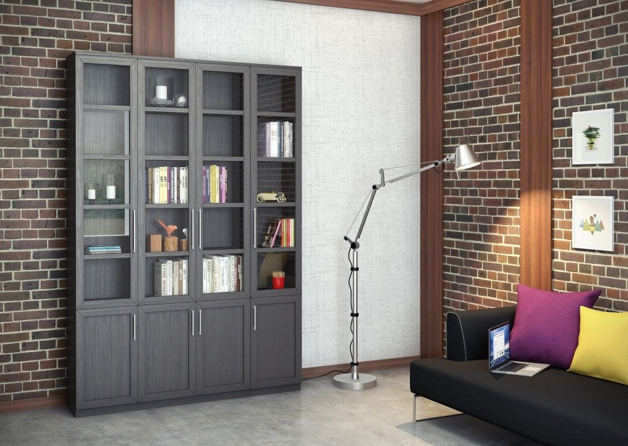 Книжный шкаф купе Дижон 1 BMS