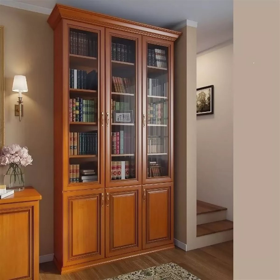 Шкаф книжный Балтимор орех