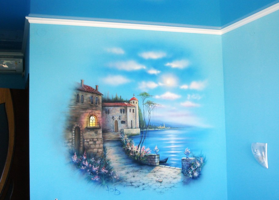 Художественная роспись стен