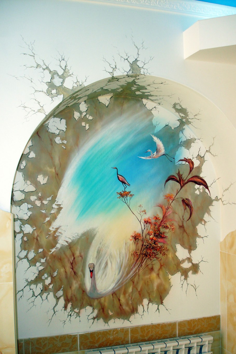 Художественная роспись стен