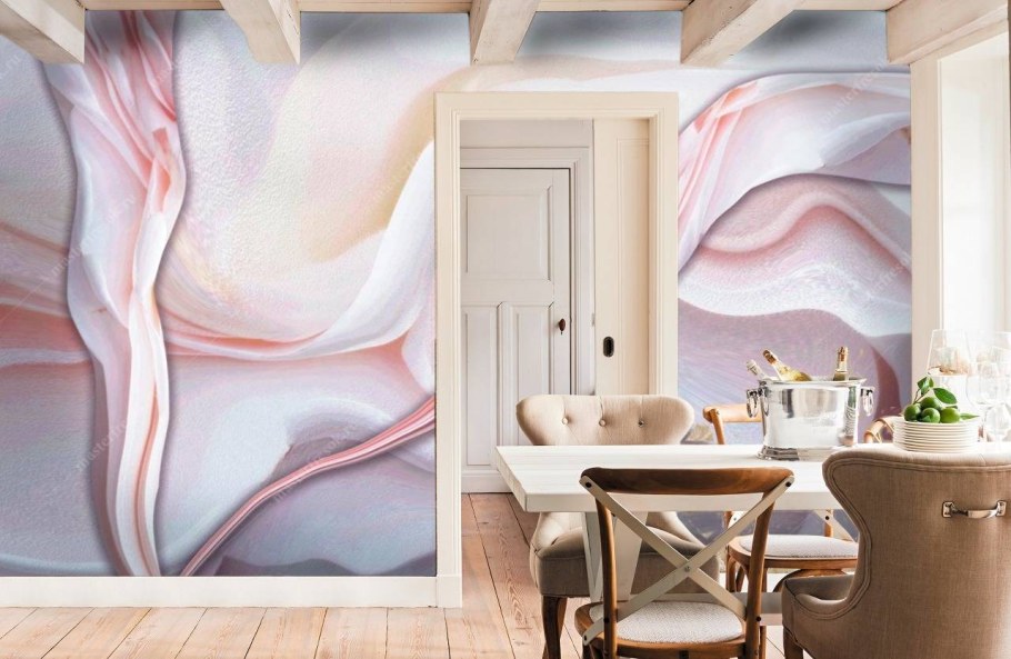 Живопись на стенах в интерьере