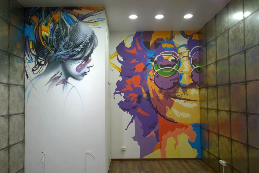 Разрисованные стены