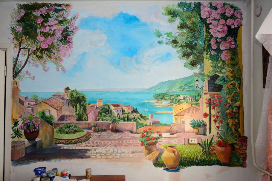 Сюжет для росписи стены