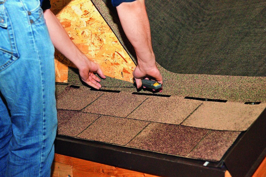 Укладка мягкой черепицы ТЕХНОНИКОЛЬ