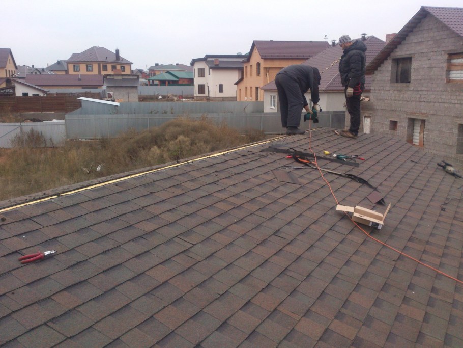 Кровля из мягкой черепицы технология ТЕХНОНИКОЛЬ