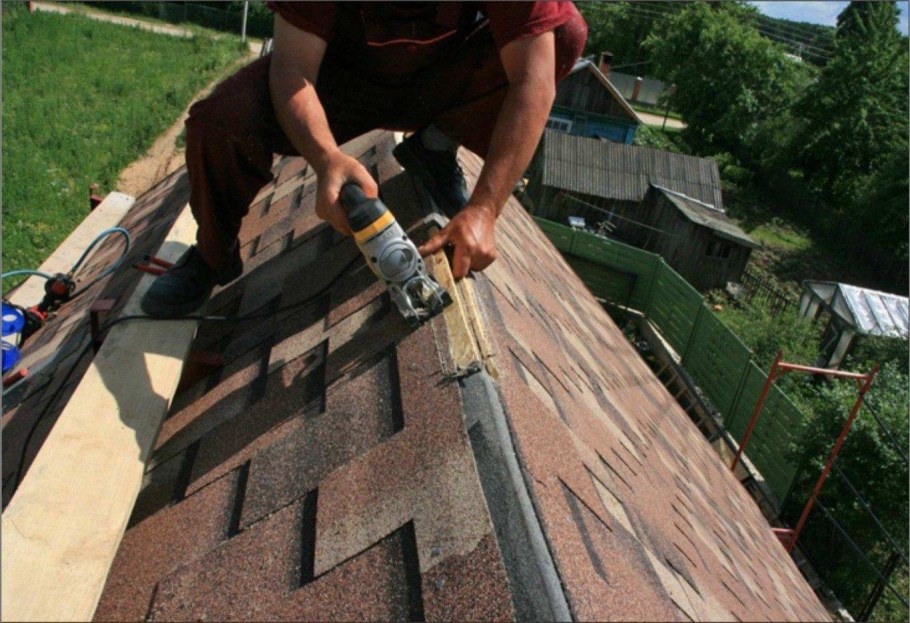 Монтаж гибкой черепицы ТЕХНОНИКОЛЬ