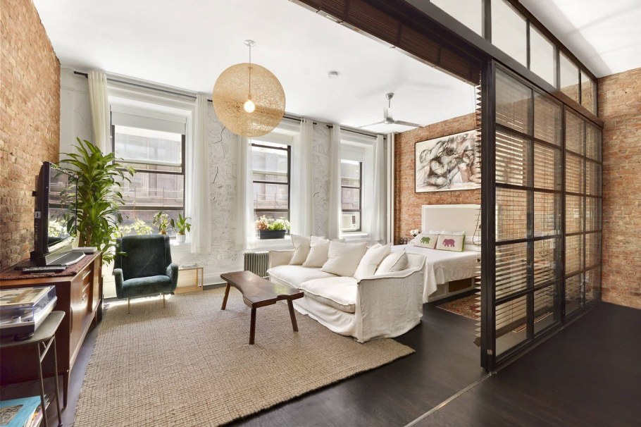 Комнатные перегородки в стиле лофт