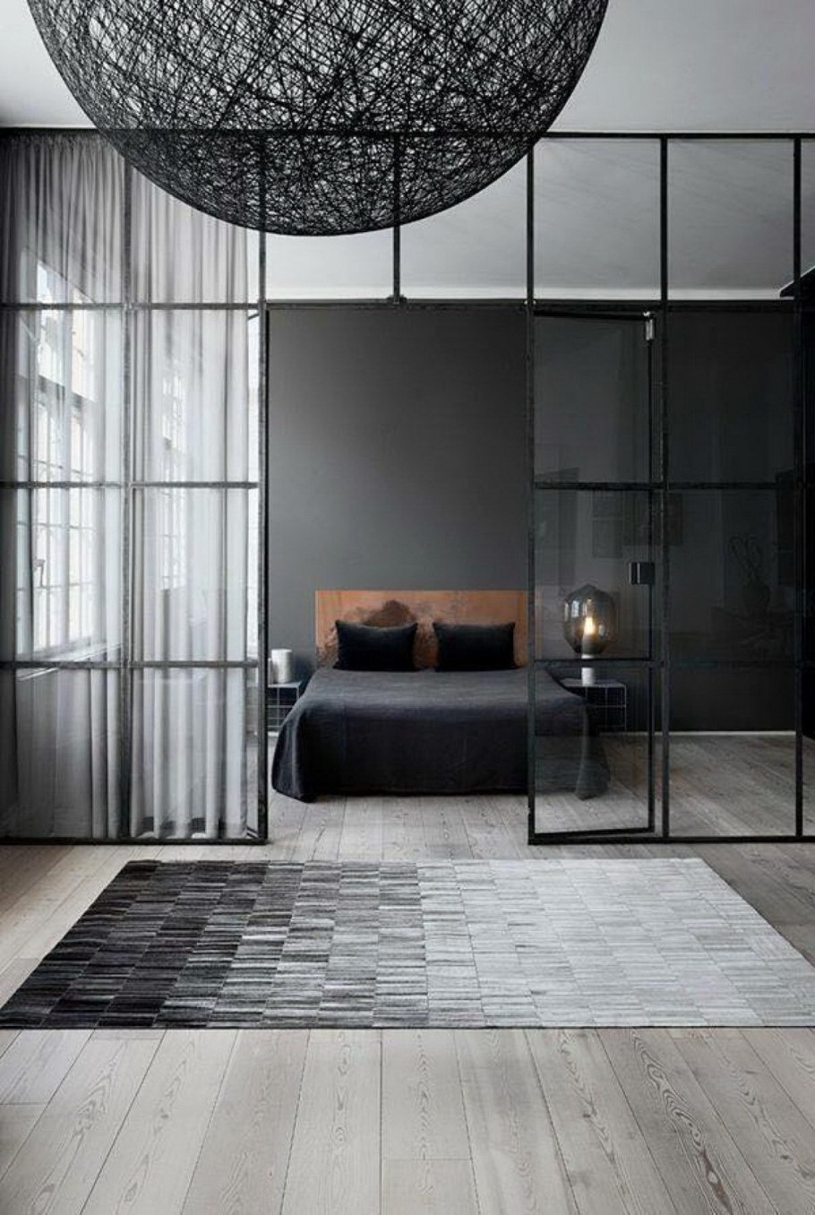 Перегородки лофт для зонирования