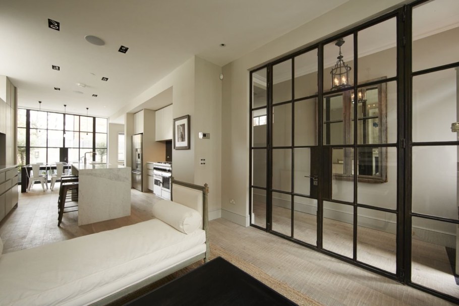 Прозрачные межкомнатные перегородки