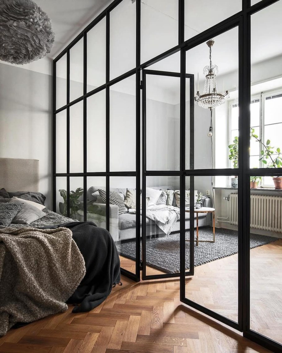 Стеклянные перегородки