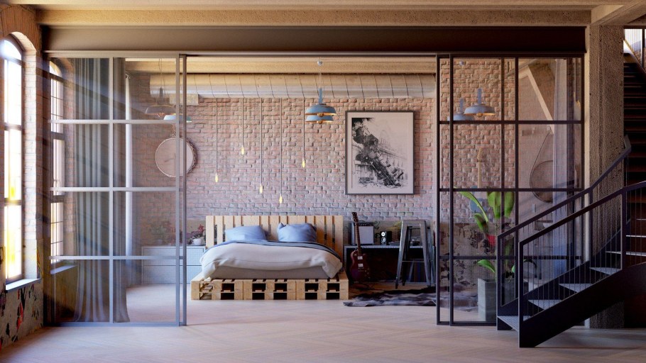 Гардиан раздвижные перегородки лофт