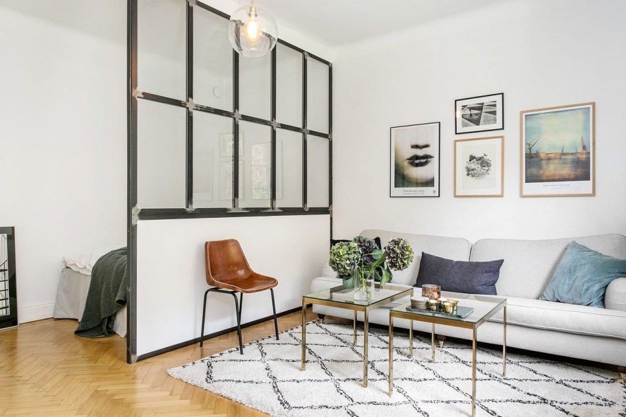 Перегородки внутрикомнатные лофт