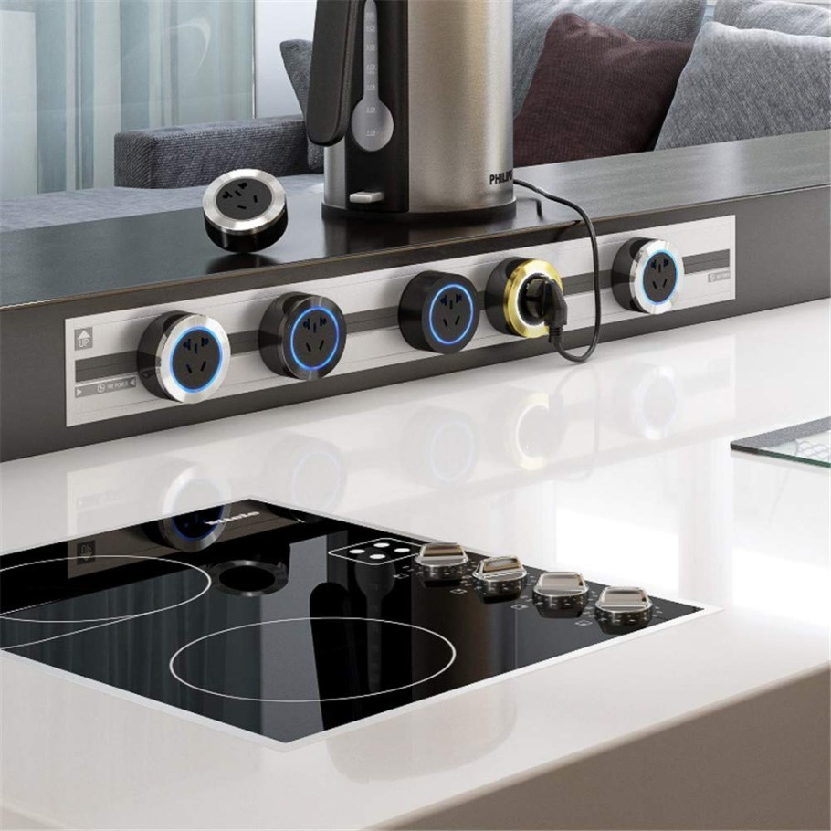 Трековые розетки для кухни