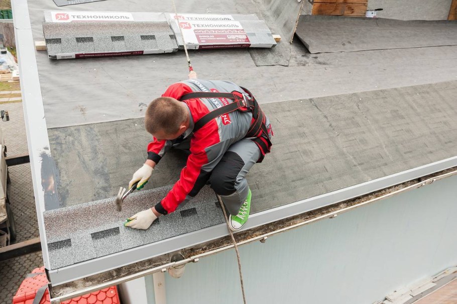 Мягкая кровля ТЕХНОНИКОЛЬ укладка