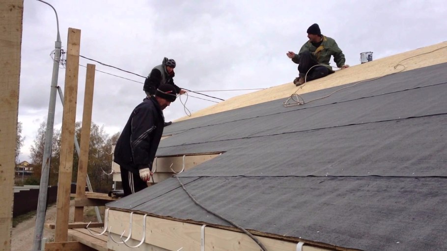 Подкладочный ковер для мягкой кровли