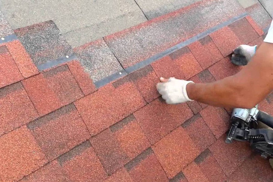 Укладка гибкой черепицы ТЕХНОНИКОЛЬ