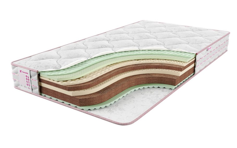 Матрас Sontelle total Cocos 3 latex 3 TFK 180x215 ортопедический пружинный