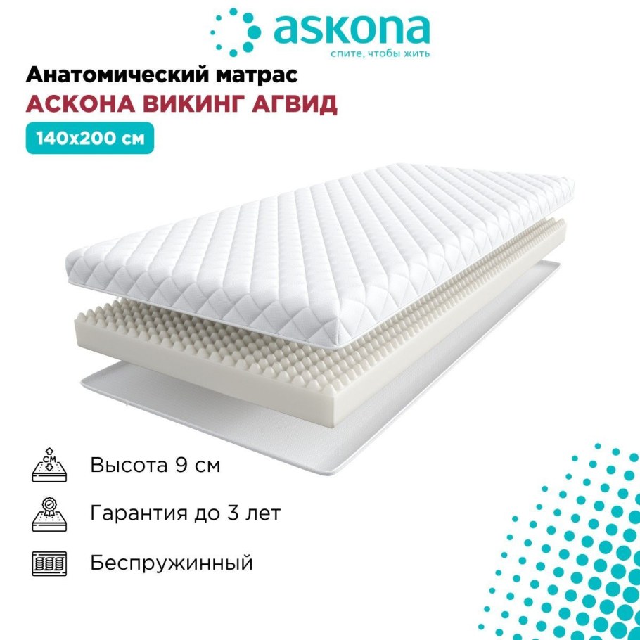 Матрас Аскона Викинг Хельге