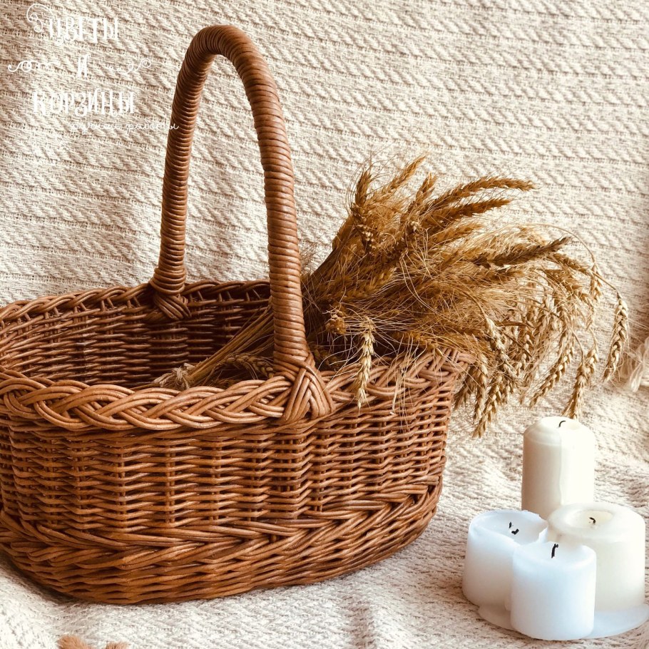 Корзинка плетеная