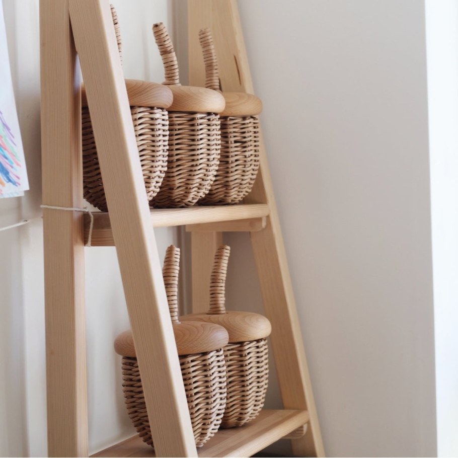 Корзинки в интерьере