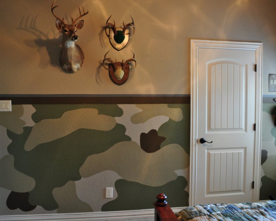 Комната для мальчика в стиле милитари