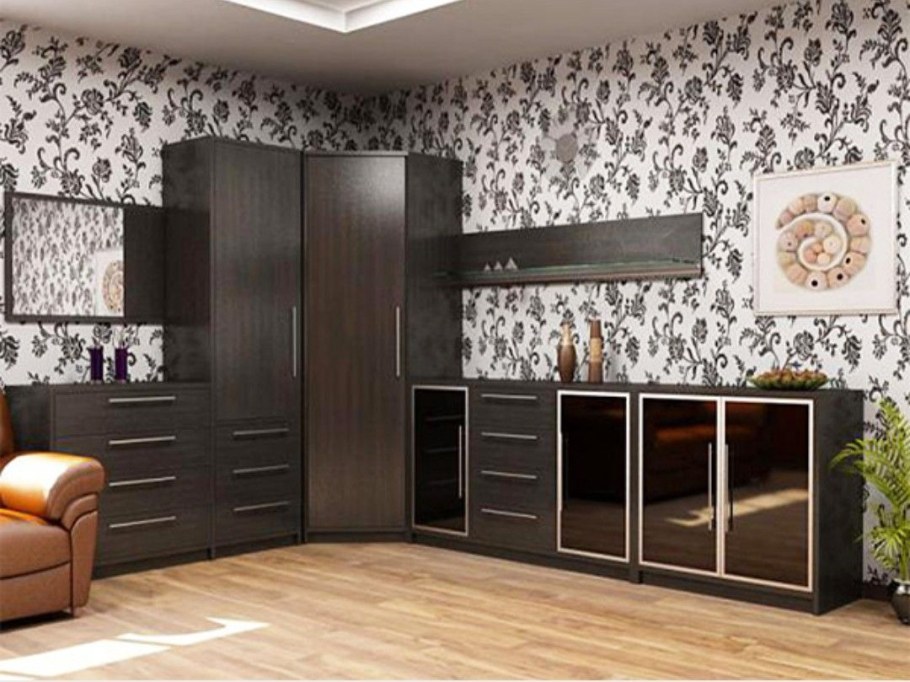 Угловая стенка в зал