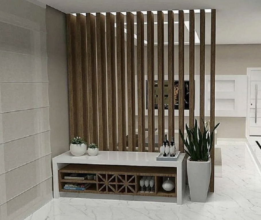 Реечная перегородка 40х80