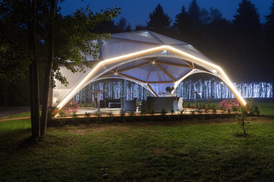 Парк Горького купол Alpbau