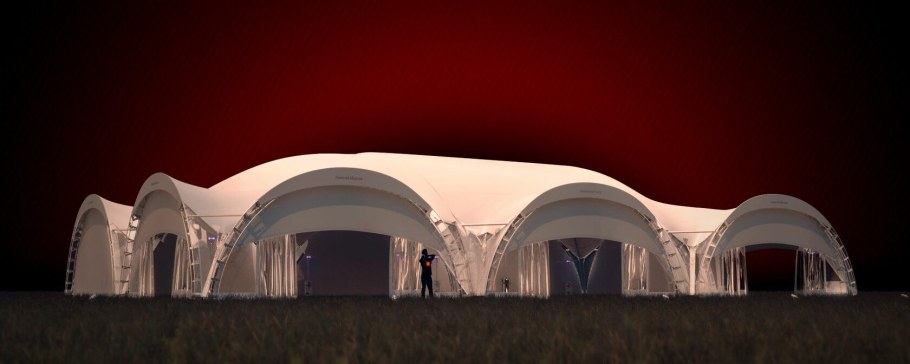 Арочный шатер Arch Square rt400/10