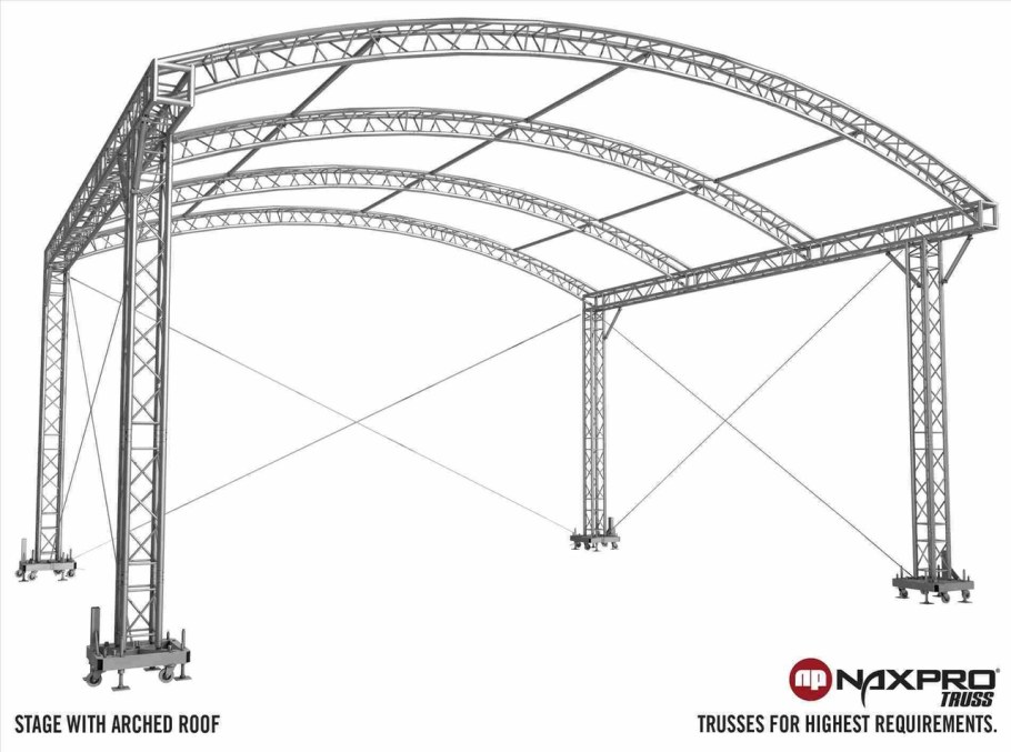 Навес арочный пролет 24 м