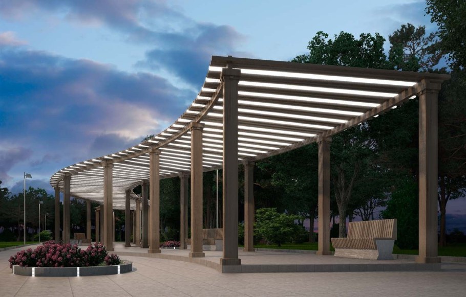 Пергола волна Аданат