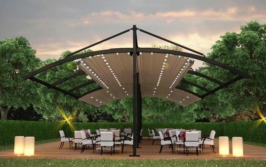 Пергольная маркиза (пергола)