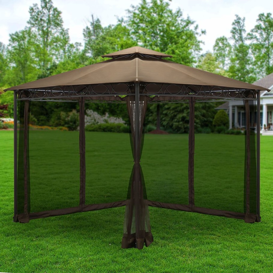 Шатер Green Days KT-g034a с москитной сеткой, 3 х 3 х 2.65 м