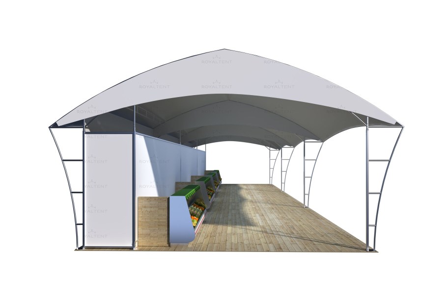 Павильон каркасно-тентовый 5000х5000 мм