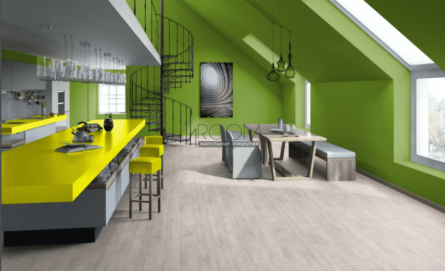 Линолеум Таркетт Идиллия Нова крафт 1