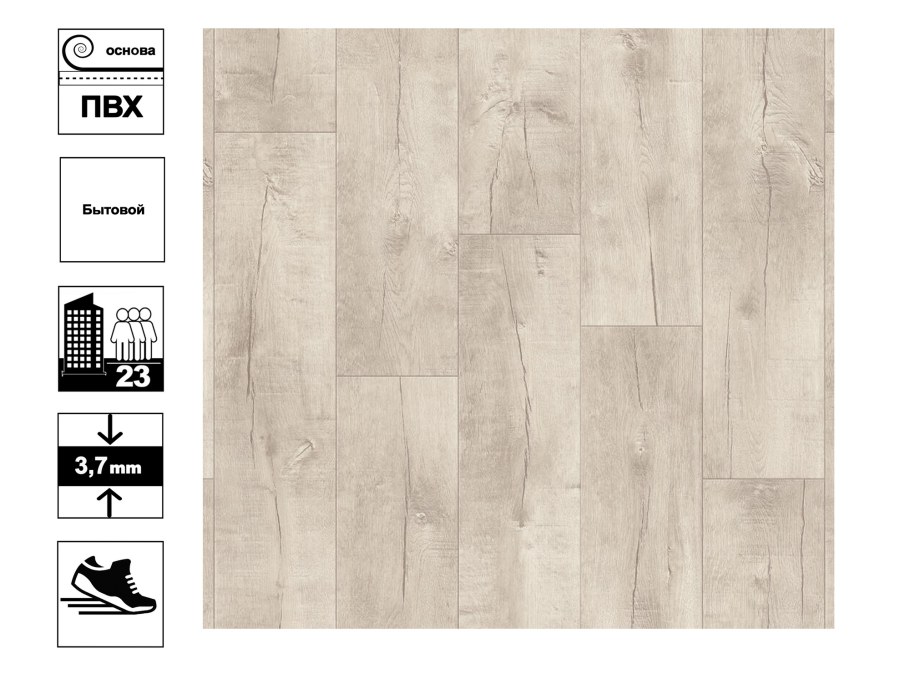 Линолеум полукоммерческий 3 м Tarkett Idylle Nova Saratoga 4
