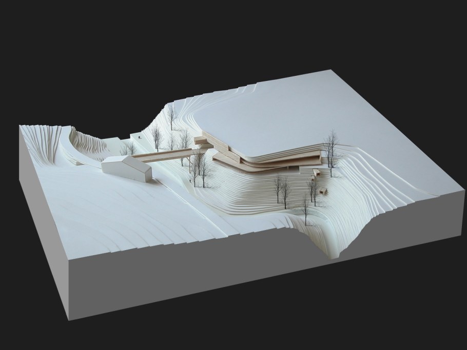 Макет архитектурного сооружения