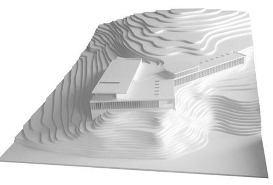 Макет рельефа местности