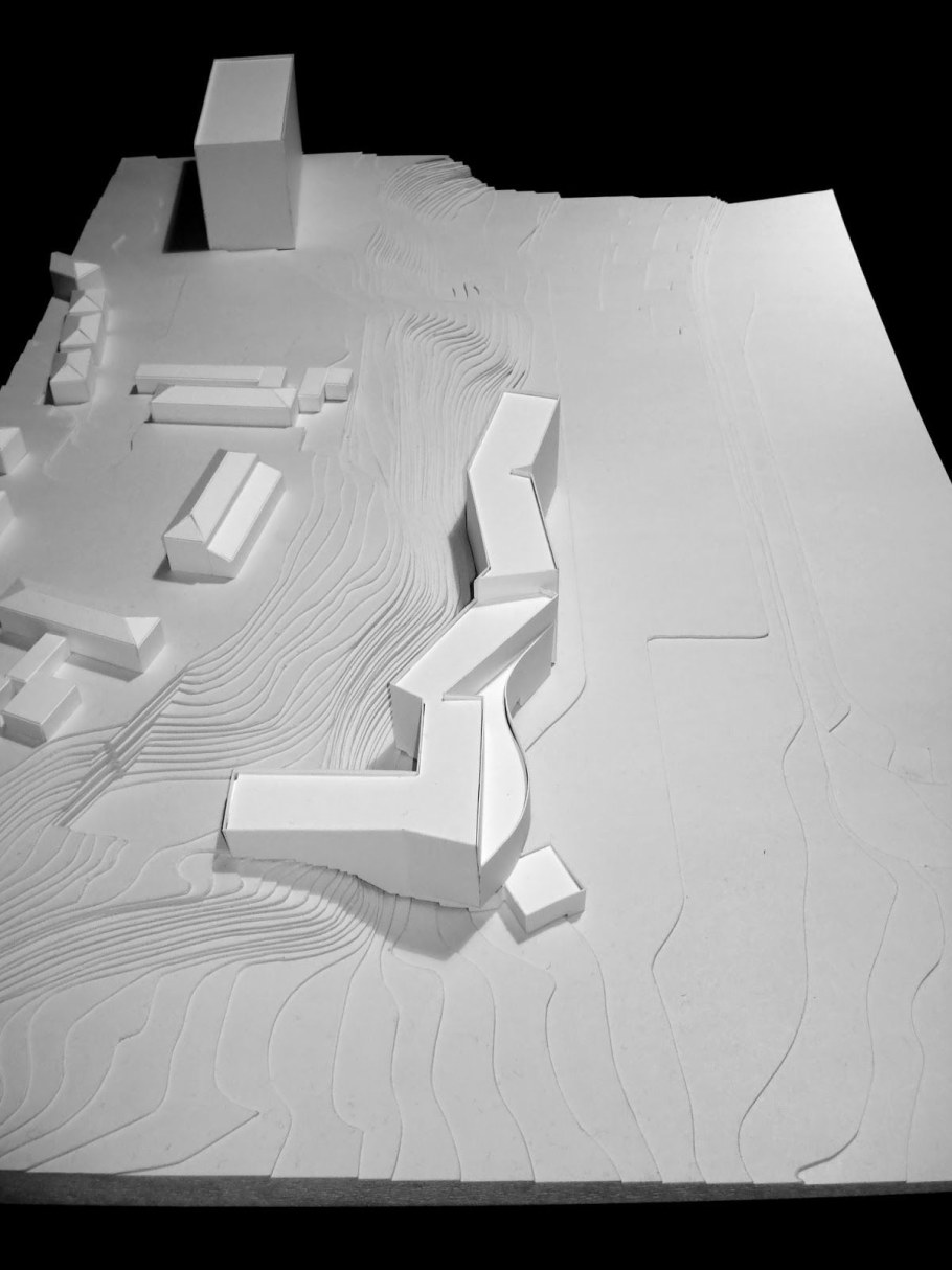 Макет рельефа