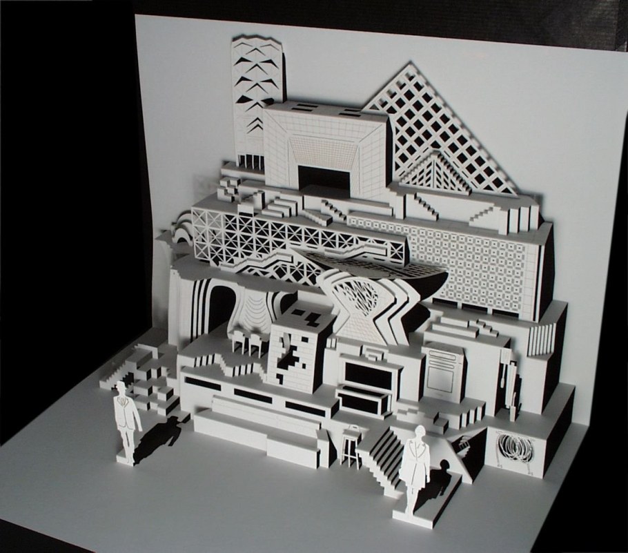 Бумажная архитектура Ингрид Силиакус Рим