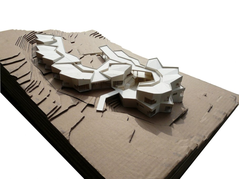 Макет рельефа