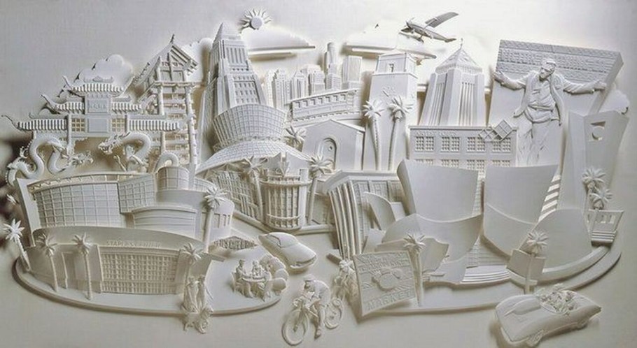 Бумажные скульптуры Джеффа Нишинака