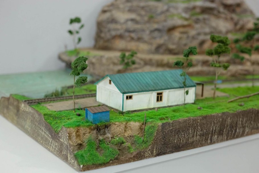 Макет рельефа