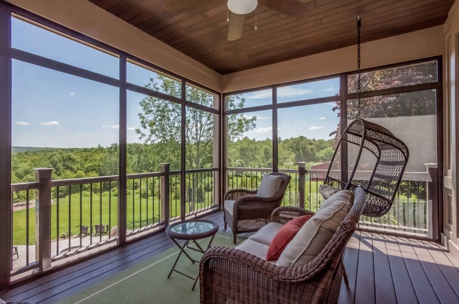 Панорамное остекление террасы