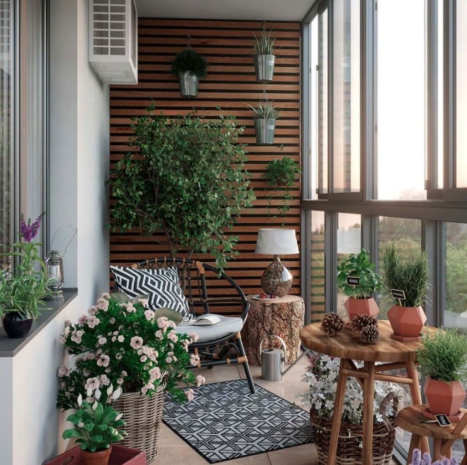 Обустройство лоджии