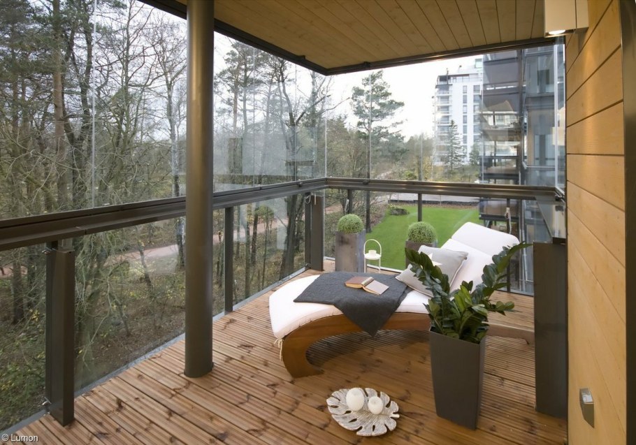 Лумон Безрамное остекление