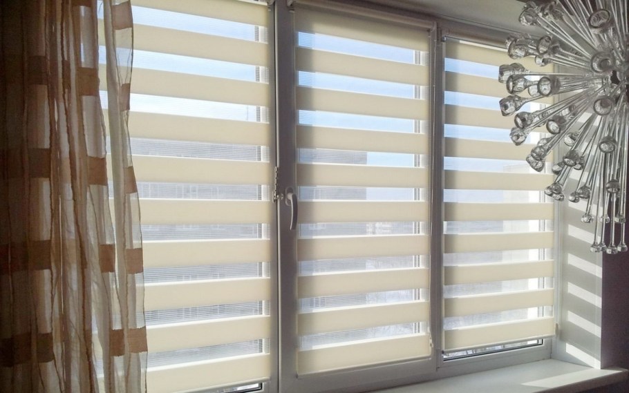 Зебра мини рулонка